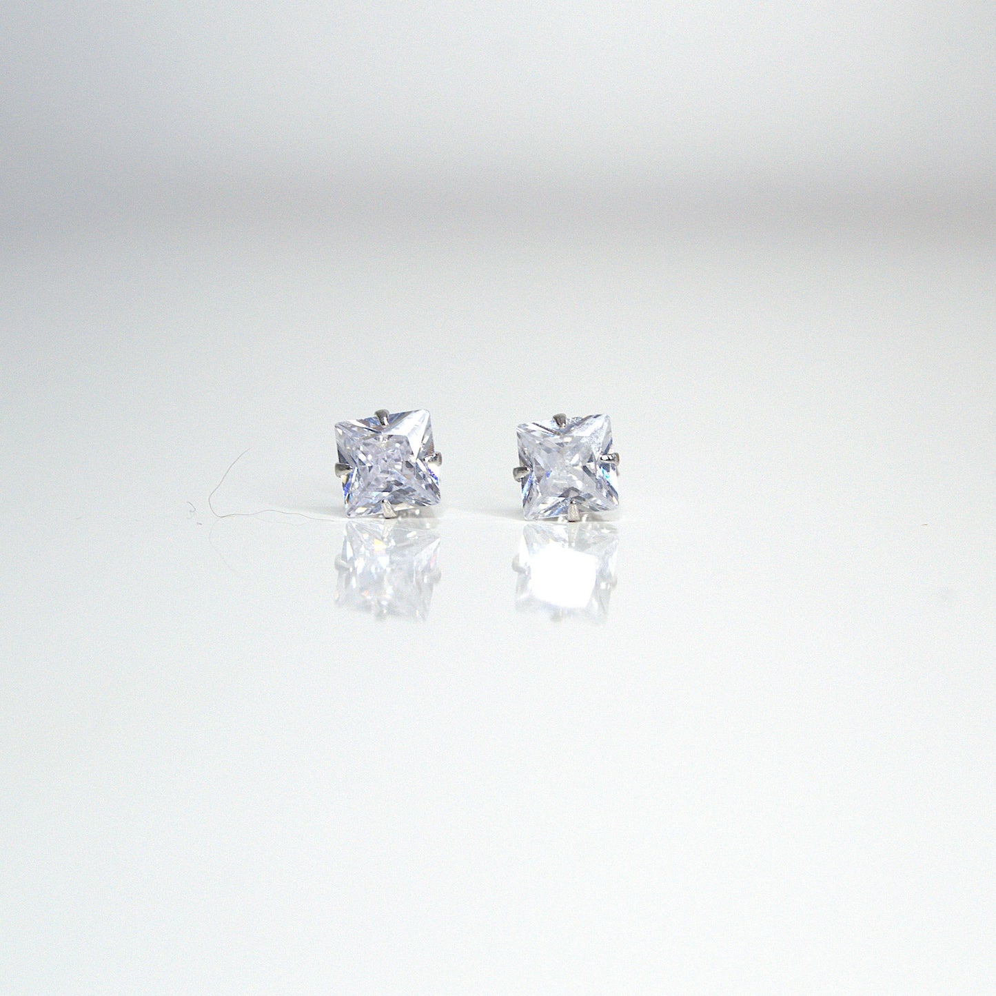 Cubic Stud Earrings