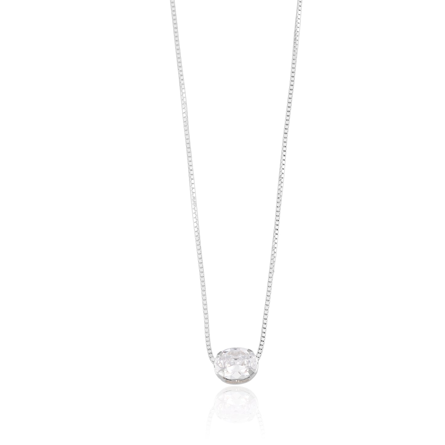 Clear Crystal Necklace