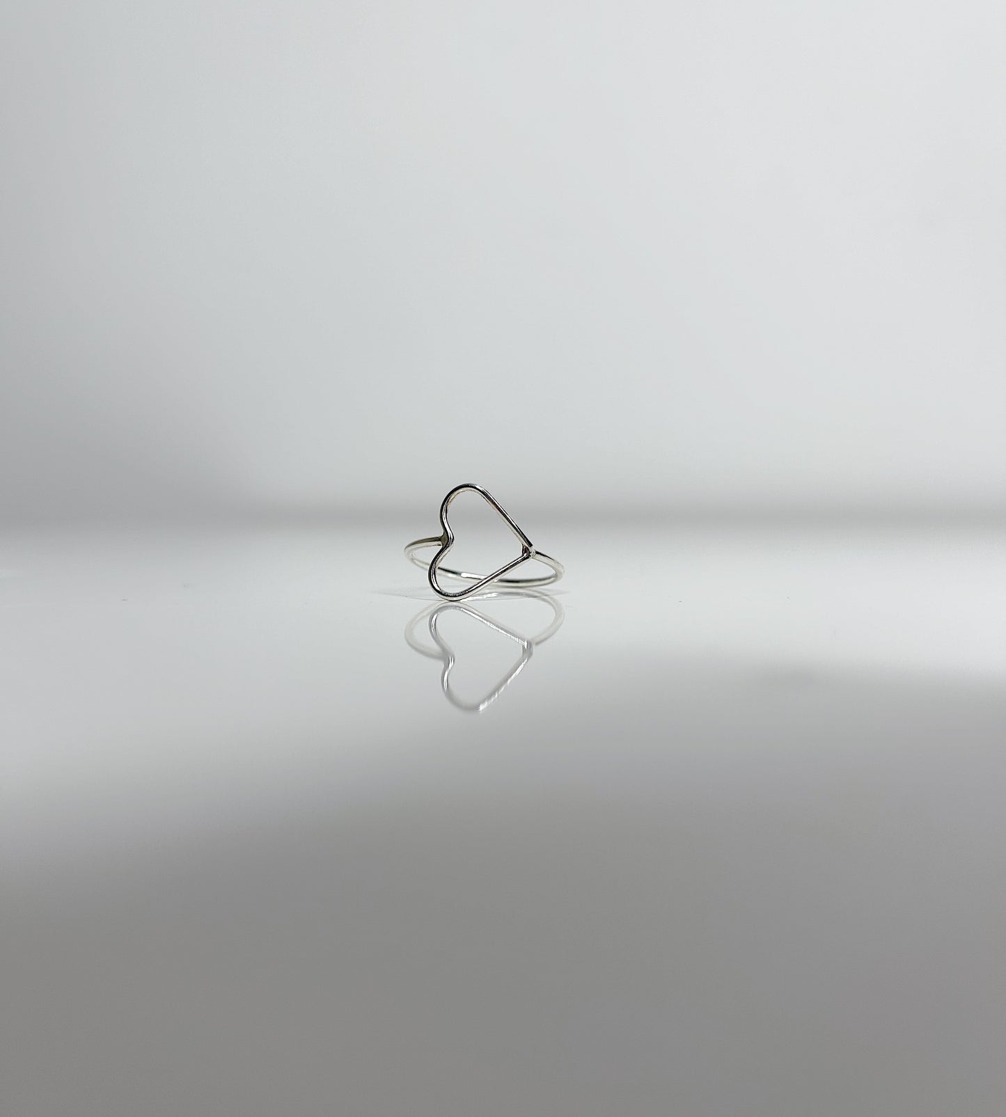 Hollow Heart Ring