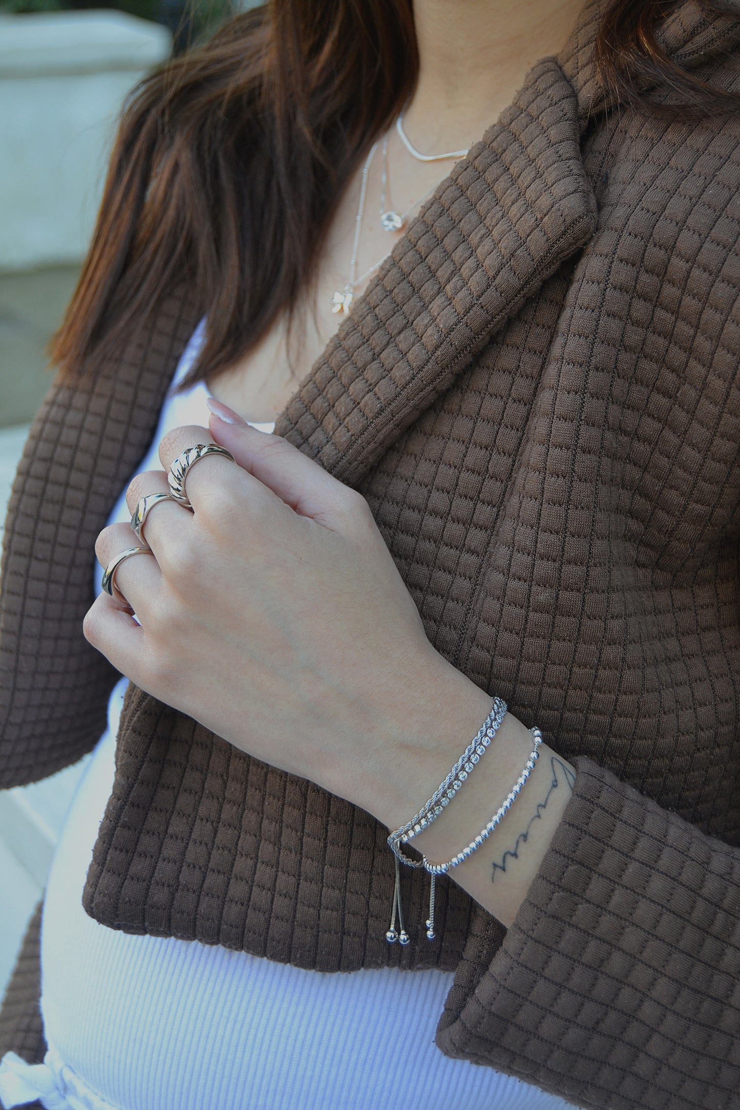 Adjustable Tennis Bracelet