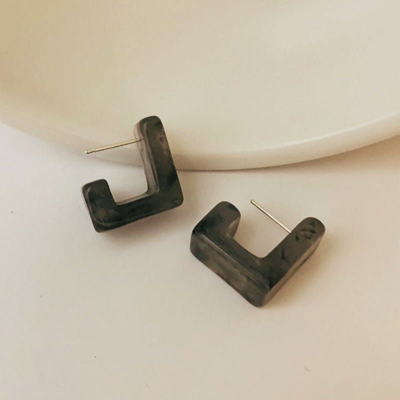 Chloé Stud Earrings - Heloga Pratas