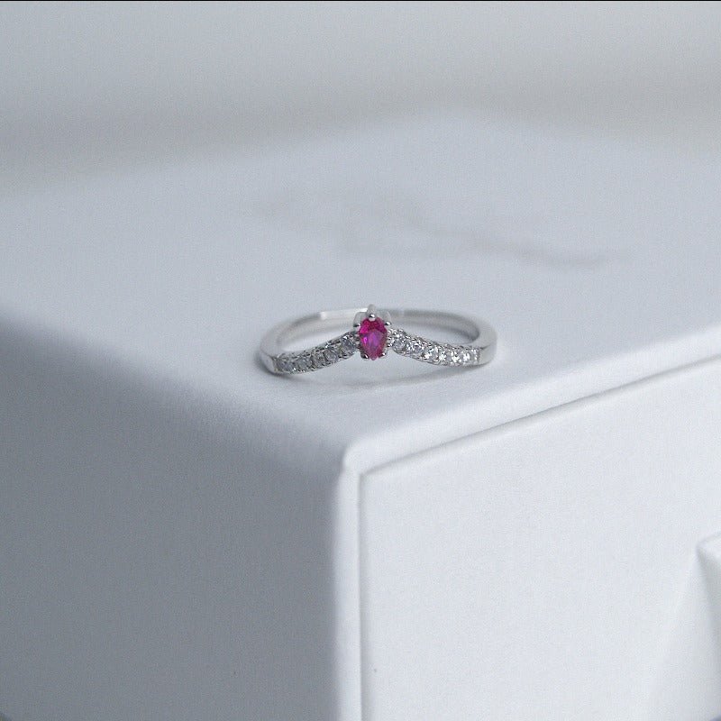 Freyah Statement Ring - Heloga Pratas