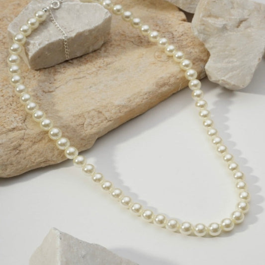 All Pearls Choker Necklace